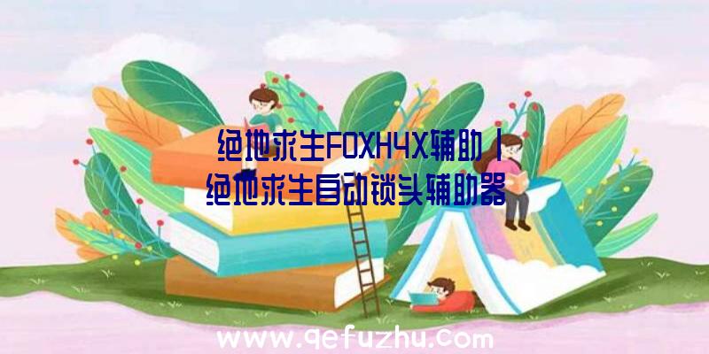 「绝地求生FOXH4X辅助」|绝地求生自动锁头辅助器